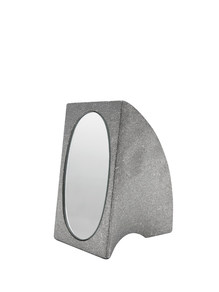 HOLE STAND MIRROR  - CONC